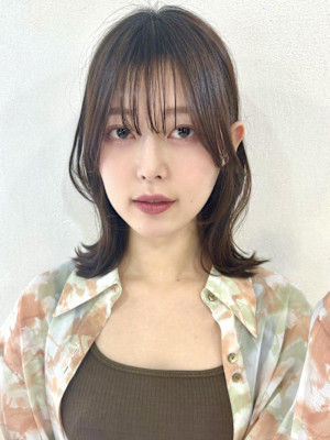 くびレイヤー/フェイスレイヤー/韓国[stylist竹田]