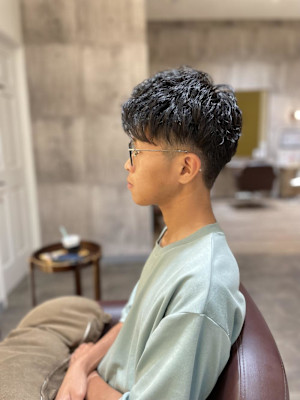 ツーブロックパーマスタイル