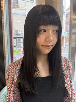 黒髪×レイヤーカット【錦糸町北口】