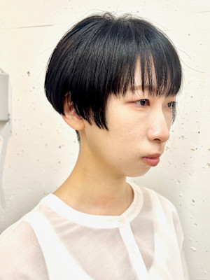 メンズライク・ボーイッシュショート個性的刈り上げツーブロック
