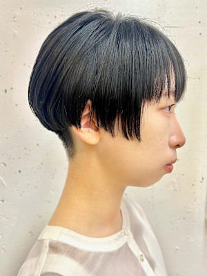 メンズライク・ボーイッシュショート個性的刈り上げツーブロック