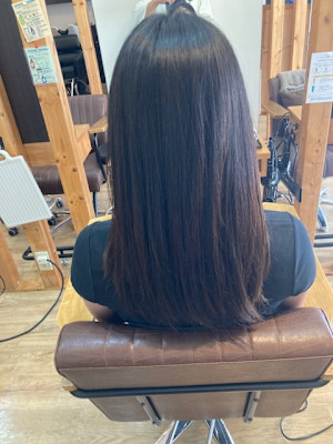 お客様髪質改善データ1313（夏はラフカットはお勧め）