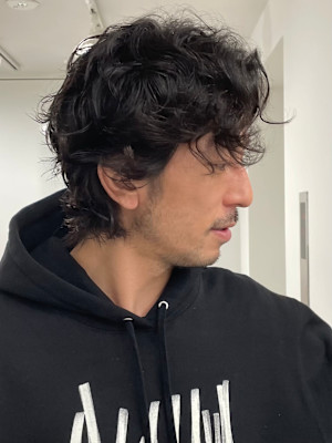 大人ハードパーマスタイル