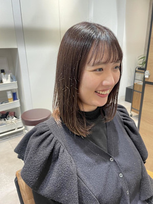 ♪ほんのりカシスブラウン♪