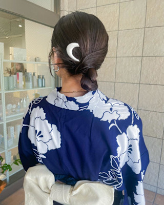 【hinari】#浴衣スタイル #浴衣に合うヘアアレンジ