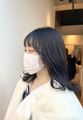 美髪/大人かわいい/こなれミディ/サンドベージュ