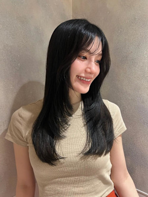 ワンホン　レイヤー　韓国風　