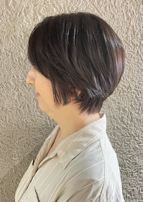 大人の華やぎエアリーショート