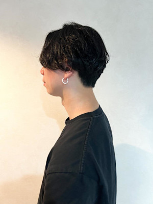 【メンズパーマ　ニュアンスパーマ　恵比寿】