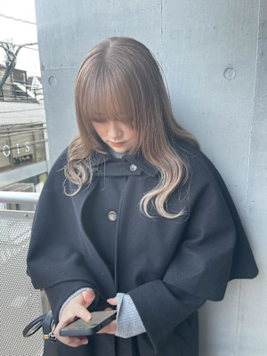 ミルクティーベージュ ミルクティーアッシュ　グレーベージュ