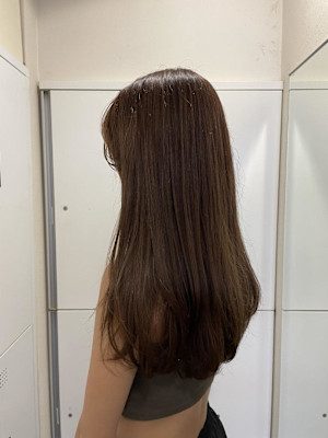 【フウカ】透明感たっぷりブラウンベージュ