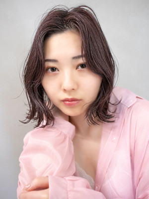 大人可愛い20代30代/髪質改善/ブリーチ/レイヤーカット