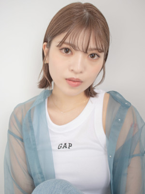 大人可愛い20代30代/髪質改善/ブリーチ/レイヤーカット