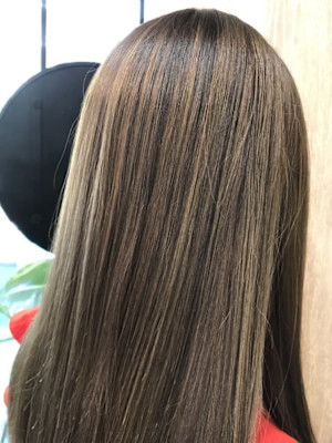 hair design perche×ロング