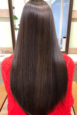 hair design perche×ロング