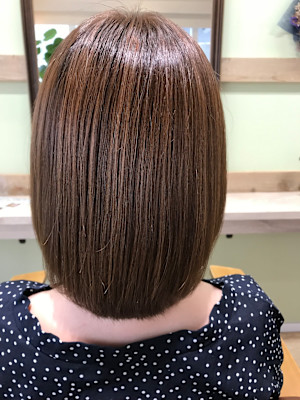 hair design perche×ミディアム