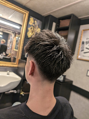 ツーブロテーパースキン