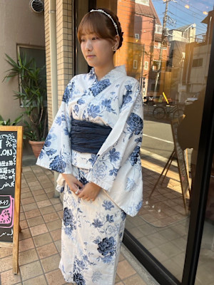 【浴衣・着付】夏祭り/花火大会/大人可愛い浴衣姿で♪