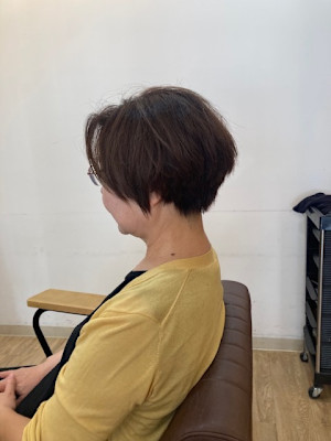 お客様髪質改善データ1320（白髪ぼかしカラー）