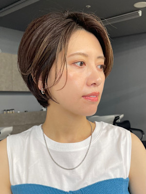 大人丸みショート