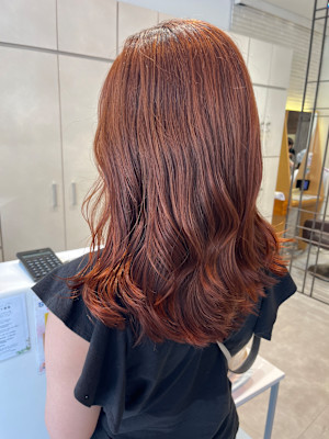 オレンジブラウン◎平谷英実