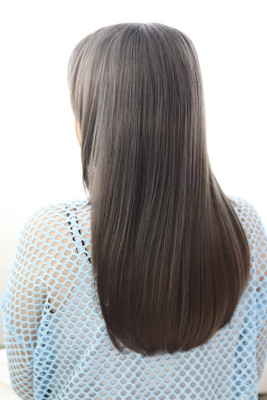 20代30代40代  前髪なしワンカールレイヤーロング 