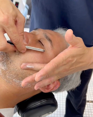 至福のシェービング