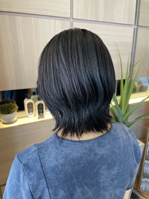 ボブ×レイヤーカット/Kurumi