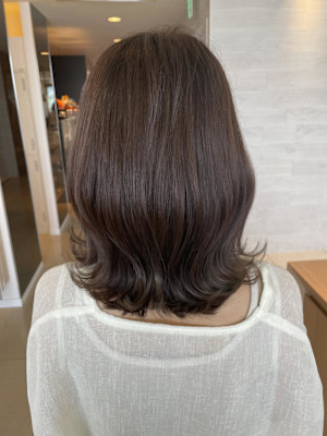 ココアブラウンカラー×ゆるふわカール/Kurumi
