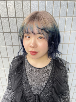 ルーツカラー/ツートーンカラー/ハイトーンカラー/ベージュ