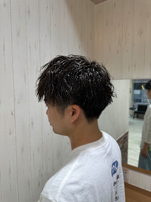 メンズツイストスパイラルパーマ/メンズパーマ/メンズカット