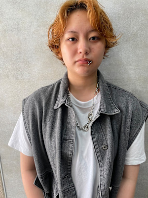 オレンジパーマ