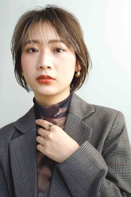 小顔ショートボブ