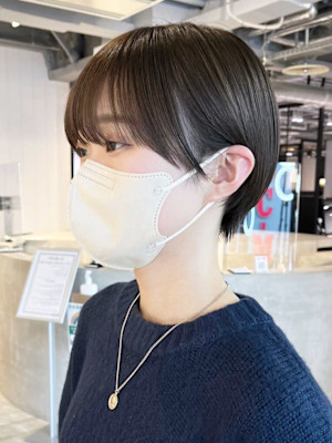 アッシュブラックフレンチカジュアル_ba440871