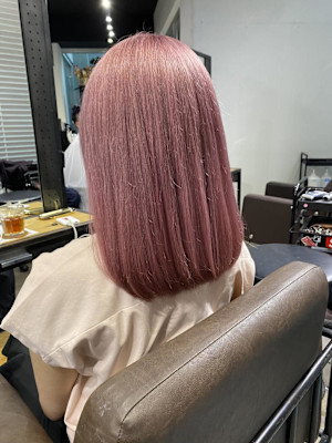 ハイトーンカラー グレーベージュ グレージュカラー