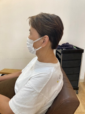 お客様髪質改善データ1326（マダムショート）