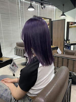 ハイトーンカラー グレーベージュ グレージュカラー