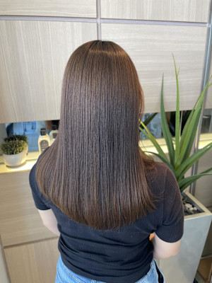 ツヤ髪×オリーブベージュカラー/Kurumi