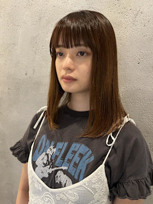 ナチュラルストレート