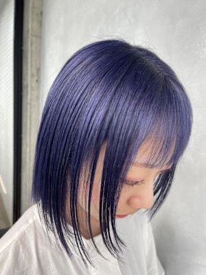 ブルー/バイオレット/青/ハイトーン/ダブルカラー