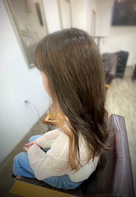 ロングインナーカラー♪