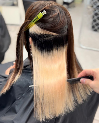 ブリーチしていても出来る縮毛矯正