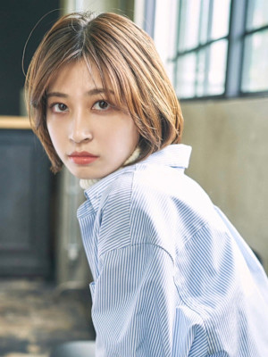 着飾らないナチュラルボブ