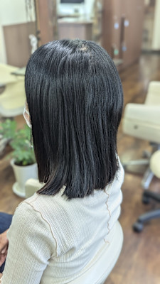 縮毛矯正×髪質改善