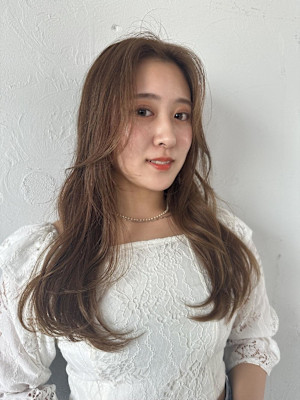 [aika]シークレットハイライトで作る透明感たっぷりカラー