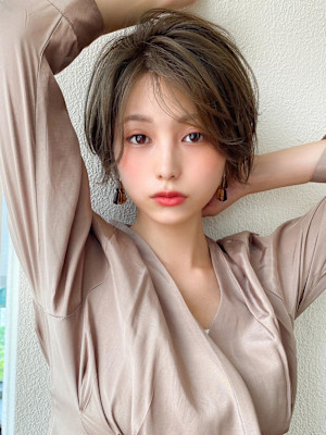 美髪/髪質改善/韓国/切りっぱなしボブ/フェイスレイヤー