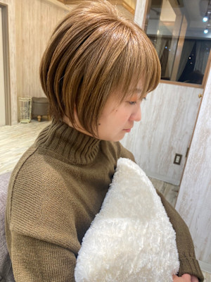 キレイめ大人ショート