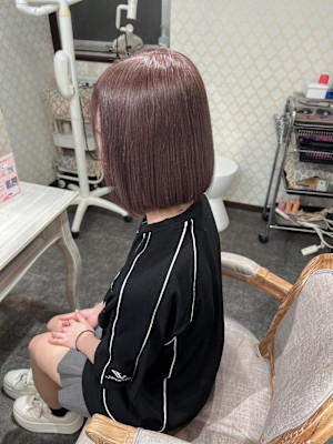 ピンクベージュスタイル