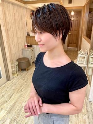 キレイめ大人ショート