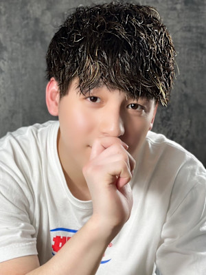 メッシュショートパーマ